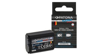 Baterie PATONA Platinum cu intrare USB-C f. Sony NP-FW50 NEX.3 NEX.3C NEX.5 NEX.5A foto
