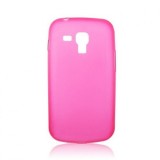 Husa Plastic TPU Samsung Galaxy S3 Mini (i8190) 0,5 mm Roz