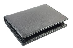 Portofel Barbatesc Negru din piele naturala WZ4704