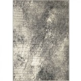 Covor Model Sonata 22029-160, Marime 80 x 150 cm, Gri, Inaltime Fir 10 mm, Antialergic, Polipropilena, Living, Dormitor, Sufragerie, Birou