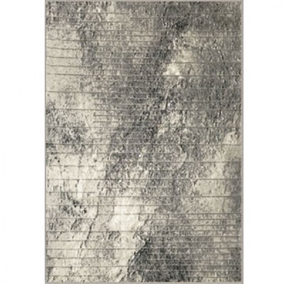 Covor Model Sonata 22029-160, Marime 80 x 150 cm, Gri, Inaltime Fir 10 mm, Antialergic, Polipropilena, Living, Dormitor, Sufragerie, Birou foto