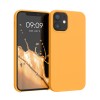 Husa pentru Apple iPhone 12 Mini, Silicon, Portocaliu, 52640.217, Carcasa, Kwmobile