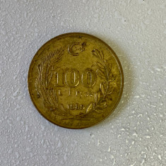 Moneda 100 LIRE - 100 lira - 1989 - Turcia - KM 988 (84)