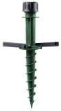 Suport de umbrelă Strend Pro OD-50265, cu șurub &icirc;n sol, 22-34mm