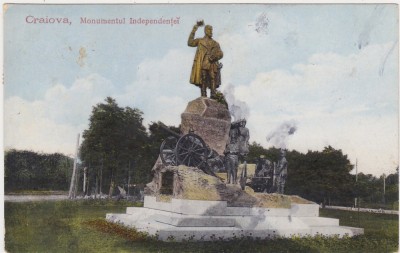 CP Craiova Monumentul Independentei ND(1925) foto