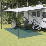 vidaXL Covor pentru cort, verde, 4,5x2,5 m