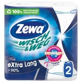 Role bucatarie Zewa Wisch&amp;Weg Original Extra Lang, 2 straturi, 2 x 86