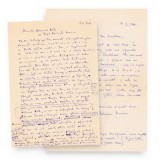 Geo Dumitrescu, corespondență cu Lidia Bote și Adrian Marino privind un studiu despre Baudelaire, 1967