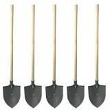 Cumpara ieftin Set 5 harleti profi, cu coada lemn, 21.5x30.5&nbsp;cm