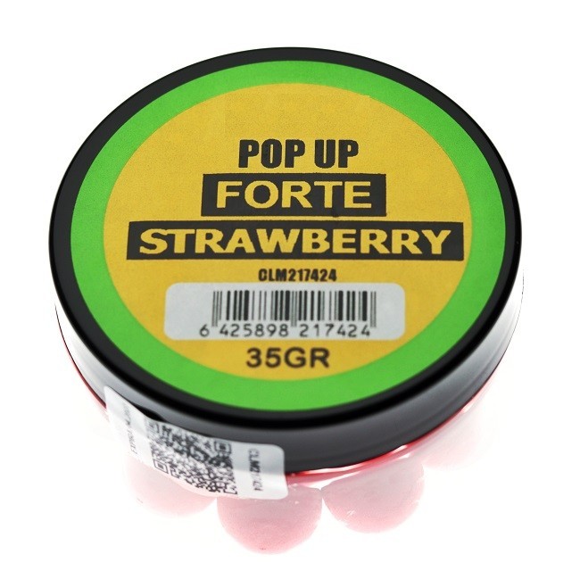 Pop Up Claumar Forte Strawberry Pink 35Gr 16mm