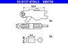 Set Accesorii Saboti Frana ATE 03.0137-9704.2 Mercedes-Benz VW Maybach