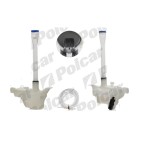 Rezervor spalator parbriz Citroen Berlingo 7_, 02.2008-07.2018; Peugeot Partner, 03.2008-07.2018, cu cap, cu motoras spalator mono, cu Gat de umplere,
