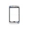 Copertă frontală HTC Wildfire S argintie