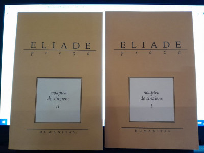 Mircea Eliade, Noaptea de sanziene (2 volume) foto