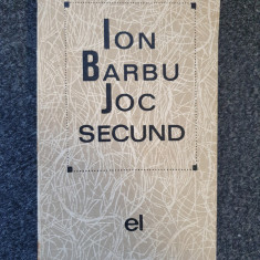 JOC SECUND - Ion Barbu