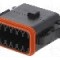 Conector auto, AT, 12 pini, AMPHENOL - AT06-12SB