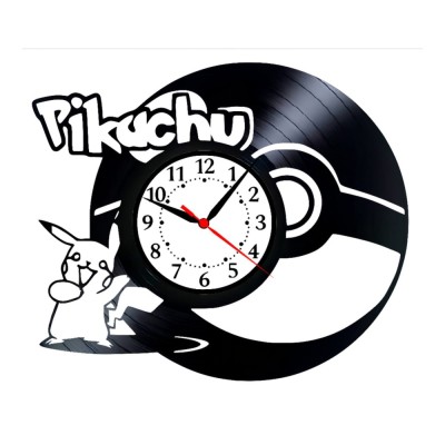 PIKACHU- ceas de perete foto