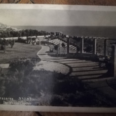 1946 Carte Postala NATHANYA Israel timbre PALESTINA iudaica circulata Bucuresti