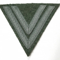 WW2 Ecuson Chevron German WH M40 Obergefreiter subdued