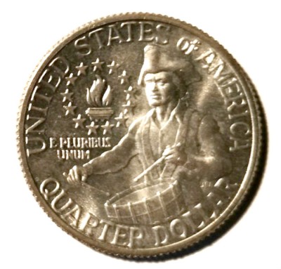 SUA QUARTER 1976 S JUBILEU ARGINT STATELE UNITE ALE AMERICII AUNC UNC foto