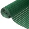 Nature Paravan de grădină cu două fețe, verde, 1 x 3 m, PVC 428515