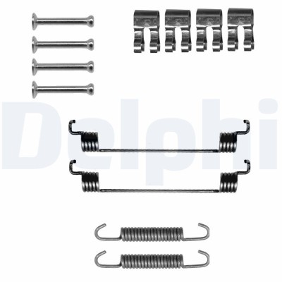 DELPHI LY1267 Set accesorii, sabot de frana foto