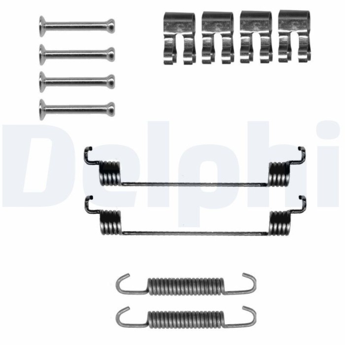 DELPHI LY1267 Set accesorii, sabot de frana