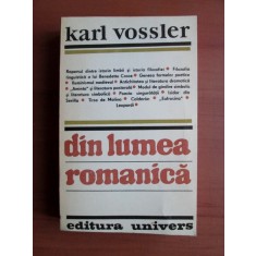 Karl Vossler - Din lumea romanica