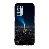 Husa compatibila cu Oppo A77 model Tour Eiffel Beacon, Silicon, TPU, Viceversa, Transparent, Carcasa