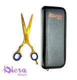 Cumpara ieftin Foarfeca de Tuns Kiera Profesional Gold 6.5 Inch Made in Pakistan