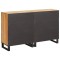 Bufet 2 buc. 60 x 33 x 75 cm Lemn de mango solid Maro - 5