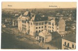 4941 - BUZAU, Justice Palace, Romania - old postcard, CENSOR - used - 1918, Circulata, Printata