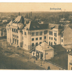 4941 - BUZAU, Justice Palace, Romania - old postcard, CENSOR - used - 1918