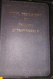 NOUL TESTAMENT CU PSALMI SI PROVERBE EDITIE CORNILESCU,CUVINTELE DOMNULUI CU ROSU