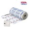 Kit covoraș &icirc;ncălzire electrică pardoseală KIMA-100W/m&sup2;, 1m&sup2; cu termostat Matec