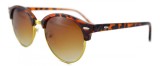 Ochelari de soare Clubmaster Retro II Maro - Maro Leopard