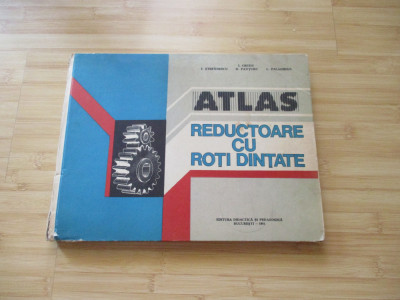 I. CRUDU--ATLAS REDUCTOARE CU ROTI DINTATE - 1981 foto