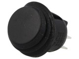 Rocker DPST ON-OFF 10A/250VAC neagră IP65 SCI