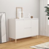Gossi servanta, alb, 101x35x70 cm, lemn prelucrat