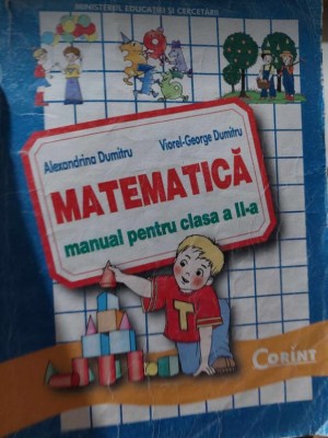 MATEMATICĂ - manual pentru clasa a II-a, A. Dumitru, V.G. Dumitru foto