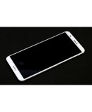 Ecran LCD Display Complet cu Rama Huawei P smart Alb