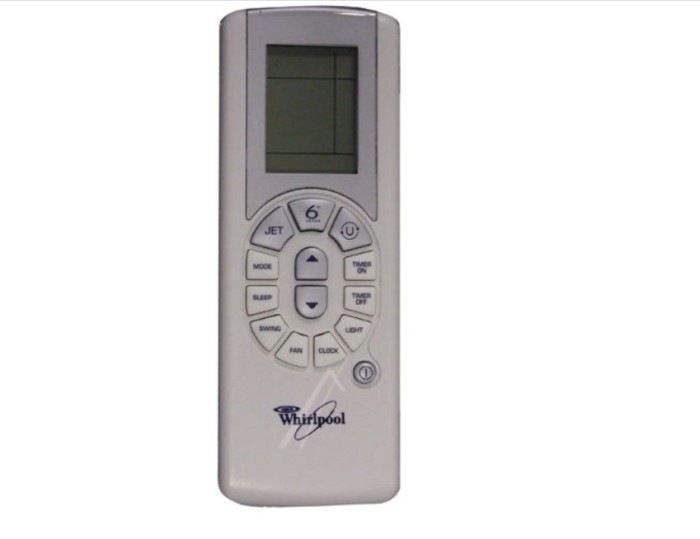 C00377389 Telecomanda pentru aer conditionat. 481201408002 WHIRLPOOL/INDESIT