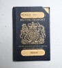 Vechi pasaport britanic
