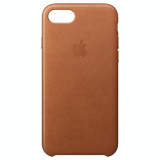 Folie Sticla+ Husa Originala Apple iPhone 6 Plus 6s Plus Saddle Brown