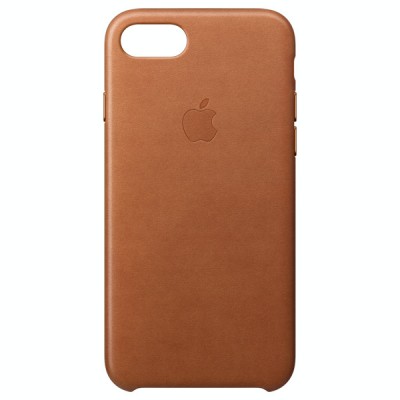 Folie Sticla+ Husa Originala Apple iPhone 6 Plus 6s Plus Saddle Brown foto