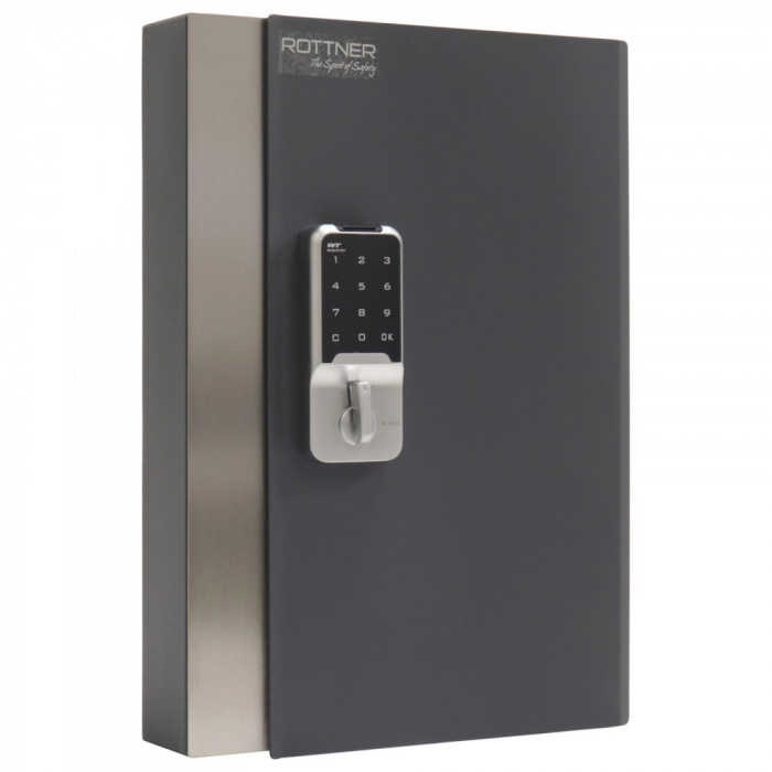 Depozitar cheie KeyHome24 electronic 385x265X60mm antracit