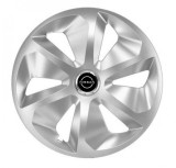 Cumpara ieftin Set 4 capace roti pentru Nissan Nou, model Roco Gray, R16