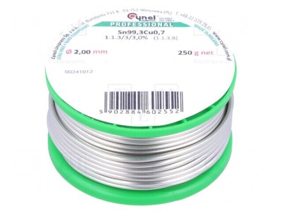 S&amp;acirc;rmă de lipit fără plumb 2mm 250g foto