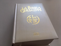 BIBLIA DE LA IERUSALIM/ LA BIBLIA DI GERUSALEMME. EDITIE IN LIMBA ITALIANA 2009 foto