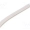 Ecran PVC alb pentru orificii şi margini L: 10m H: 14,5mm RST ROZTOCZE